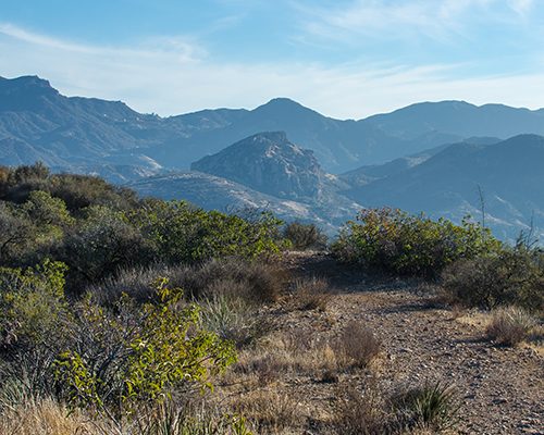 hiking trail in Ventura county