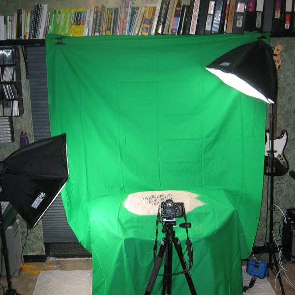 Table top studio setup for main image.