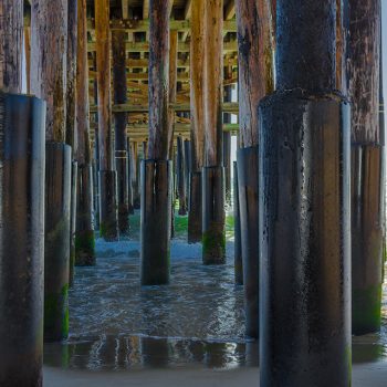 The Mystery of the Missing Heiress image used for the pilings under water.